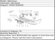Ferrari Part 63955200 FRAME