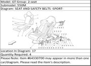 Ferrari Part 64330700 ARTICULATED JOINT CONTROL PULLEY