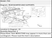 Ferrari Part 65017300 SPACER