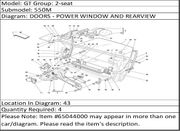Ferrari Part 65044000 PLATE