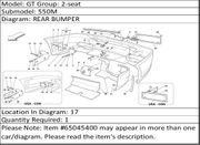 Ferrari Part 65045400 L.H. BRACKET