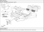 Ferrari Part 65973300 R.H. WHEELHOUSE CARPER FILLER