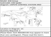 Ferrari Part 66680100 SCREW