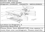 Ferrari Part 66687100 WASHER