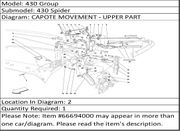 Ferrari Part 66694000 L.H. PANEL