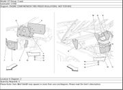 Ferrari Part 66716600 TUNNEL R.H. LATERAL INSULATION