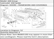 Ferrari Part 66805100 PIN