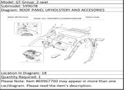 Ferrari Part 69967700 UPPER BRACKET