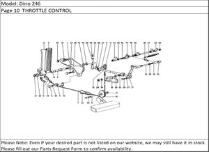 Dino 246 Page 10  THROTTLE CONTROL