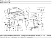 Dino 246 Page 109  DOORS
