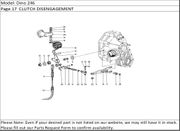 Dino 246 Page 17  CLUTCH DISENGAGEMENT