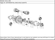 Dino 246 Page 24  DIFFERENTIAL AND AXLE SHAFTS