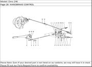 Dino 246 Page 28  HANDBRAKE CONTROL