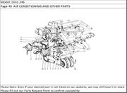 Dino 246 Page 40  AIR CONDITIONING AND OTHER PARTS