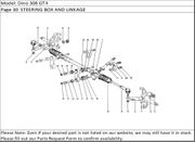 Dino 308 GT4 Page 30  STEERING BOX AND LINKAGE