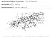 Ferrari Part 102704 Dowel in Ferrari Mondial 3.2 QV (1987) (Mechanical Table 002 Crankcase)