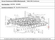 Ferrari Part 102704 Dowel in Ferrari Testarossa (1990) (Mechanical Table 001 Crankcase)