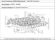 Ferrari Part 102704 Dowel in Ferrari Testarossa (1990) (Mechanical Table 001 Crankcase)