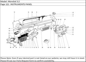 Mondial 3.2 Page 121  INSTRUMENTS PANEL