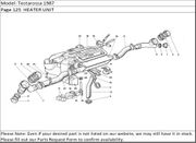 Testarossa 1987 Page 125  HEATER UNIT