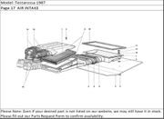 Testarossa 1987 Page 17  AIR INTAKE