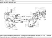 Testarossa 1987 Page 25  COOLING SYSTEM