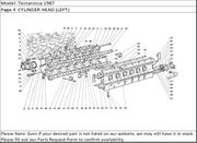 Testarossa 1987 Page 4  CYLINDER HEAD (LEFT)