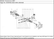 Testarossa 1987 Page 40  STEERING BOX AND LINKAGE