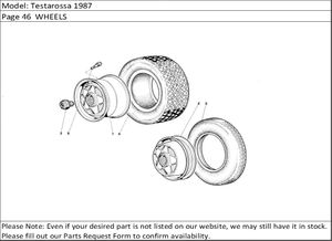 Testarossa 1987 Page 46  WHEELS