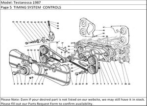 Testarossa 1987 Page 5  TIMING SYSTEM  CONTROLS