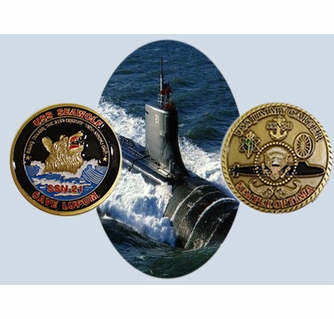 Commemorative Submarine Coin Set: Seawolf Class