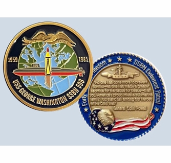 USS George Washington Challenge Coin
