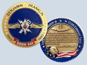 SSBN-640 Coin