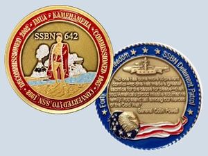 SSBN-642 Coin