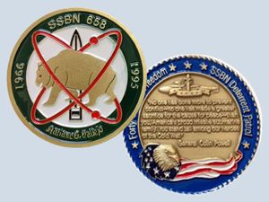 SSBN-658 Coin