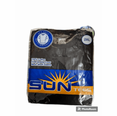 Sun tees Black short sleeves T shirts 2.58 each