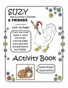 Suzy's New 58 Page Activity Book