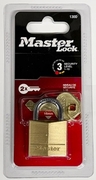 Master-Lock Pad Locks 30MM 3/BX