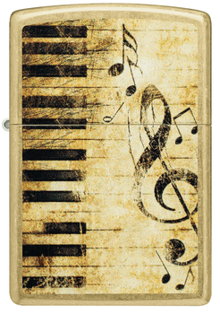 Zippo Piano & Notes Design (Retail $26.95)