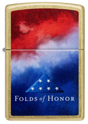 Zippo Folds of Honor Clouds Design (Retail $30.95)
