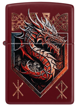 Zippo Dragon Shield Design (Retail $31.95)