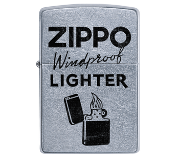 ZIPPO WINDPROOF LIGHTER (Retail $21.95)