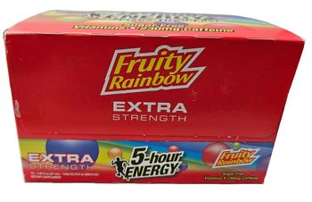 5-Hour Energy Extra Strength Fruity Rainbow 12/box
