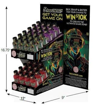5hr Energy 72/ct Display