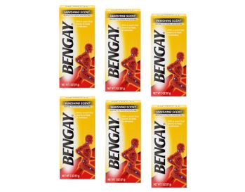 BENGAY Vanishing scent 2oz Tube 6/bx
