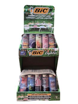 Bic 2 Tier Limited Edition Lighters Display