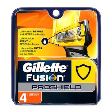 Gillette Fusion Proshield Cartridge Refill 4ct, 6 box