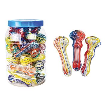 Glass Pipe 2.5" / 80ct Jar