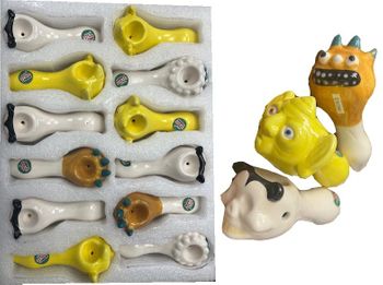 Ceramic Pipe 4" 12/dspl