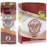Twisted Hemp Wraps Sweet4/99 15/bx